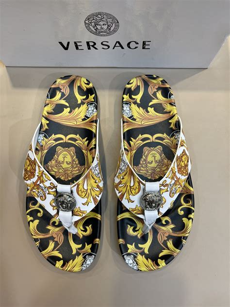 versace slippers zalando|Versace slippers price.